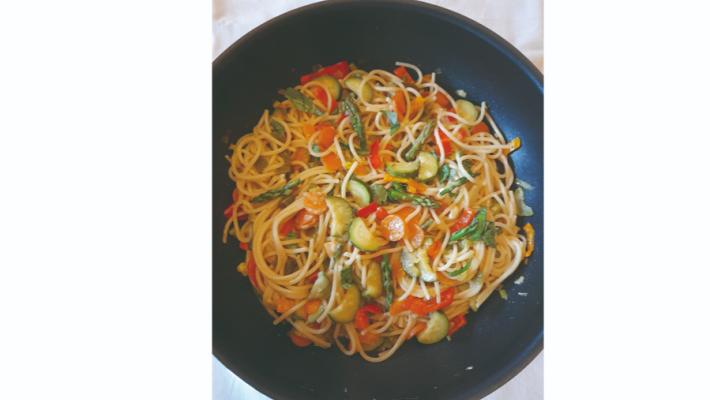 Ecco gli spaghetti Primavera
