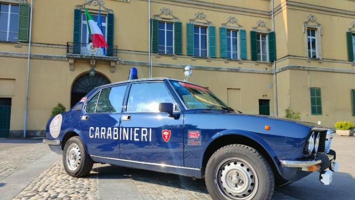 Prima partecipazione alla Mille Miglia per l’Alfetta dei Carabinieri