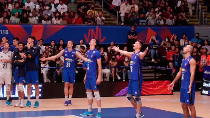 VNL:  l'Italia di impone sul Brasile (3-1)