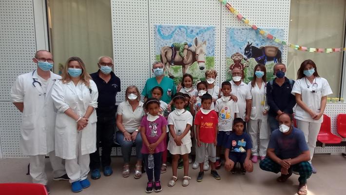 Check up gratuiti al Maggiore per i bimbi del Saharawi arrivati nel parmense grazie a Help for Children