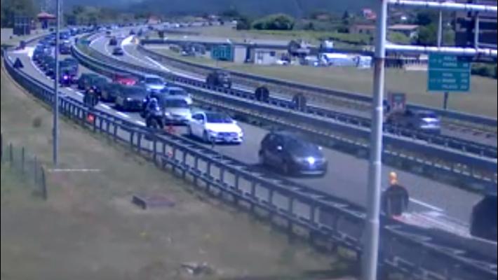 Autocisa, coda sul versante toscano in direzione Parma 