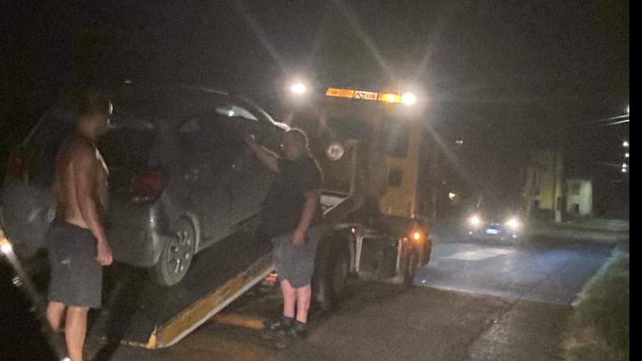 Auto fuori strada nella notte: paura a Busseto