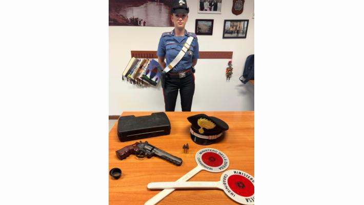 Colorno: Denunciato per porto di arma