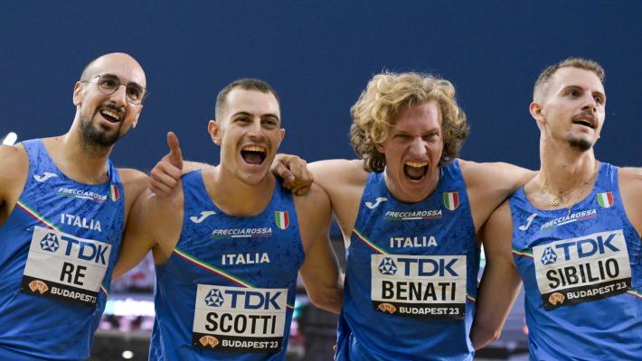 La 4x400 maschile con Scotti e quella femminile con Folorunso in finale