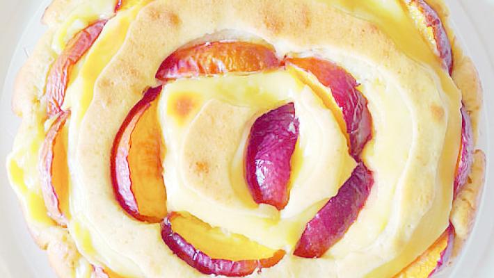 Una delizia estiva: la torta di pesche 
