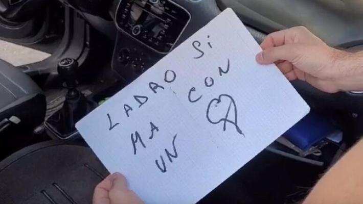 Ruba auto degli sposi e la restituisce, 'ladro sì ma con cuore'