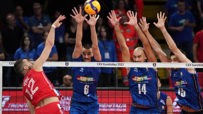 Eurovolley, l'Italia batte anche la Serbia (3-0)