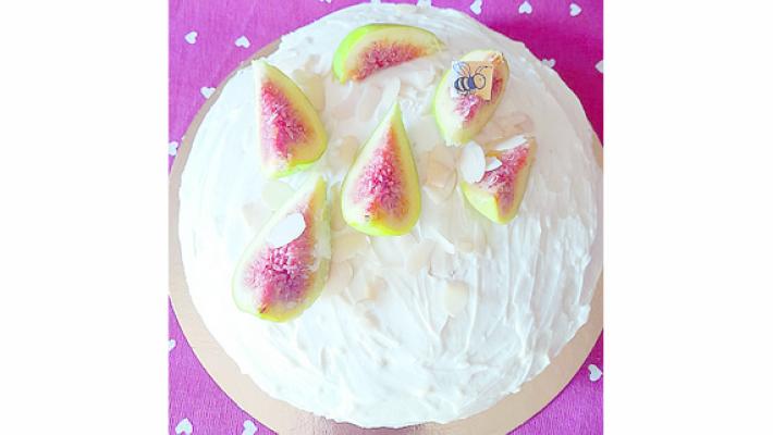 La torta di fichi gioia per il palato 