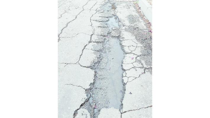 «Troppe buche nelle strade». Protesta  a  San Martino Sinzano