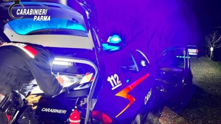 Borgotaro: guida ubriaco e finisce in un dirupo denunciato