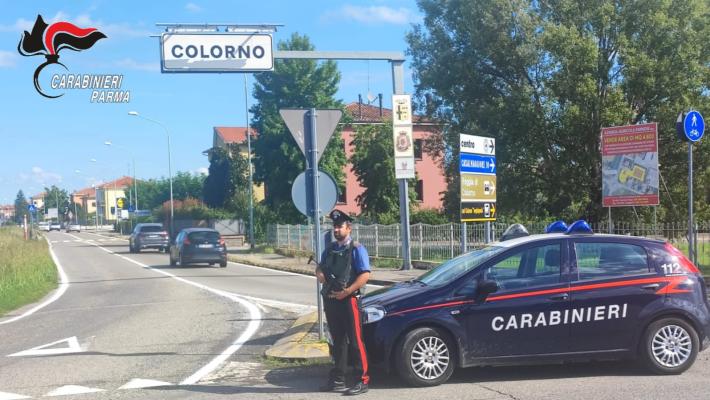 Colorno: due denunciati