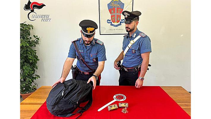 Controllo del territorio 1 arresto, sequestrati 220 grammi di hashish, segnalti alla prefettura 7 assuntori di stupefacente