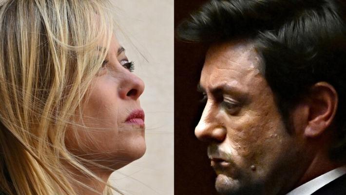 Meloni, Giambruno? Non ne parlo più, ma non c'è politica