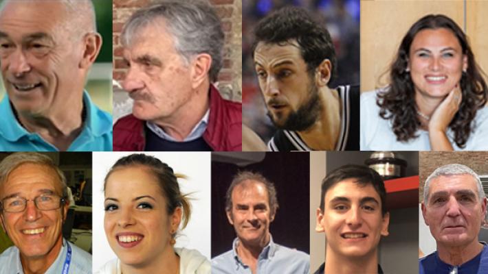 Premio Sport Civiltà, annunciati i magnifici nove (6 novembre al Teatro Regio) - I premiati