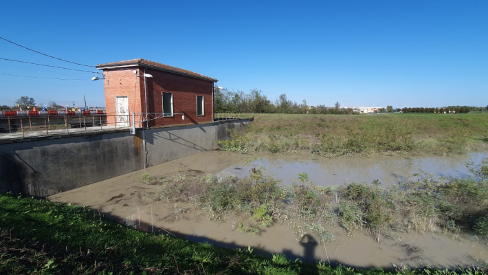 Bonifica parmense operativa e situazione sotto controllo. colmo di piena dell'Enza a Sorbolo Mezzani: 10,78 metri