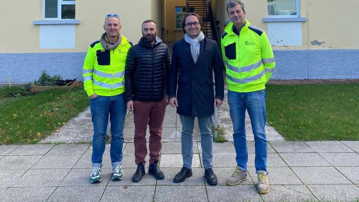 Al via il cantiere della nuova mensa