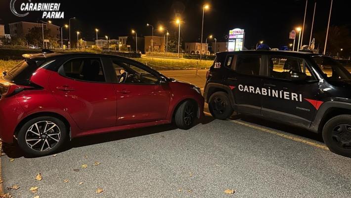 Colorno: i carabinieri recuperano un’altra macchina rubata