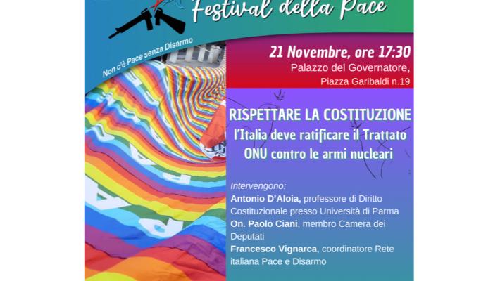 Non c’è pace senza disarmo: iniziamo con le armi nucleari