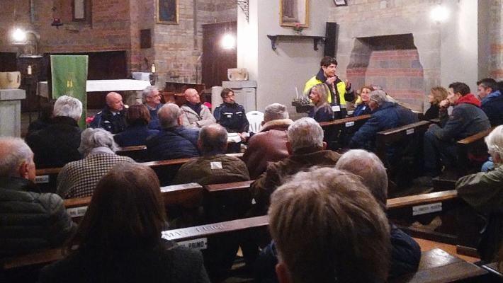 Sala Baganza, più informati, più sicuri: serata di Protezione civile sul torrente Scodogna