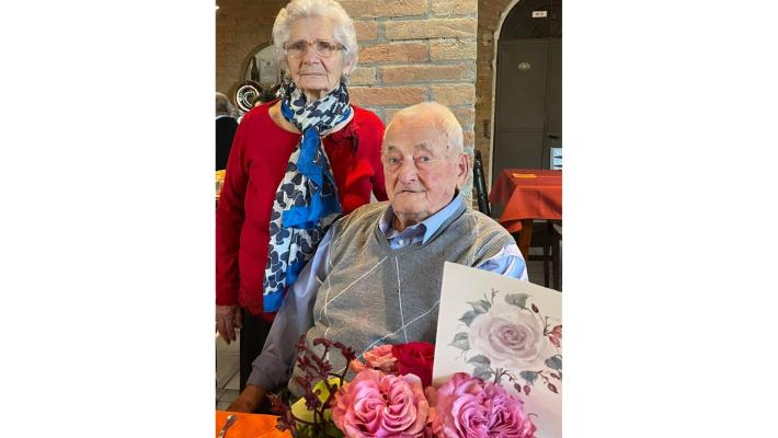 Enrico e Vilma: dopo 70 anni  di nuovo «sposini»