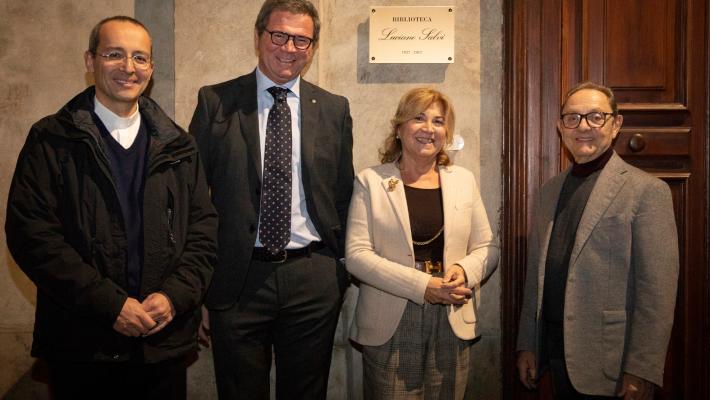Seminario, intitolata a Salvi una sala della biblioteca