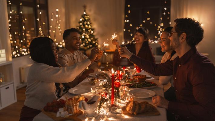 Natale? Una maratona  d'affetto, non di cibo