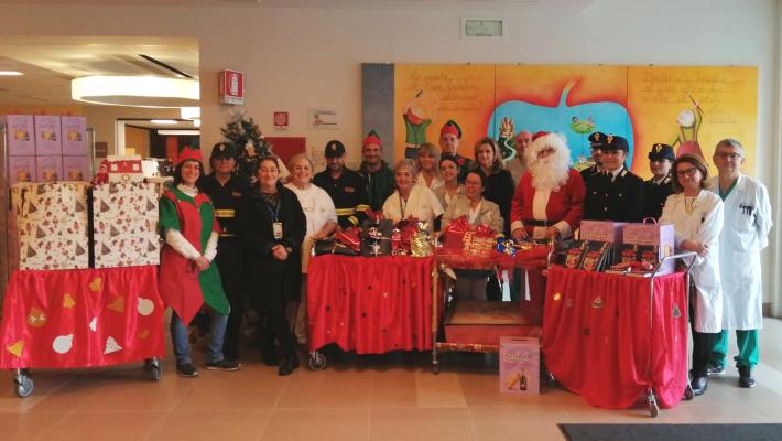 I Folletti, doni per tutti i pazienti dell’Ospedale dei bambini e del padiglione Barbieri