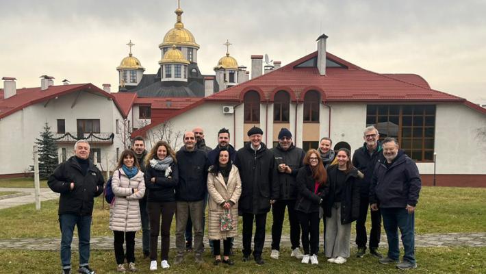 Sono tornati dall'Ucraina i volontari parmigiani: «Abbiamo salutato  il nuovo anno  sotto le bombe» 