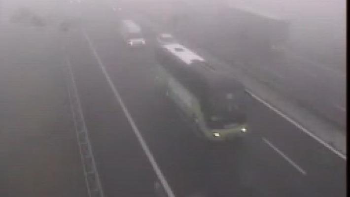 Nebbia in A1 
