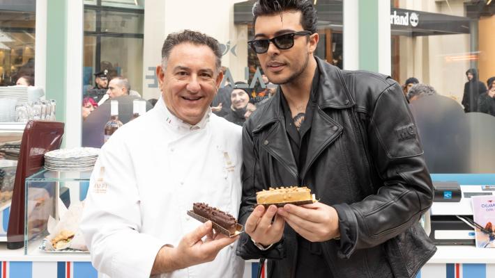 Stash dei The  Kolors al Fidenza Village per l'apertura del suo Calamore: “A Parma ho cari amici. Questa per me è una pietra miliare”