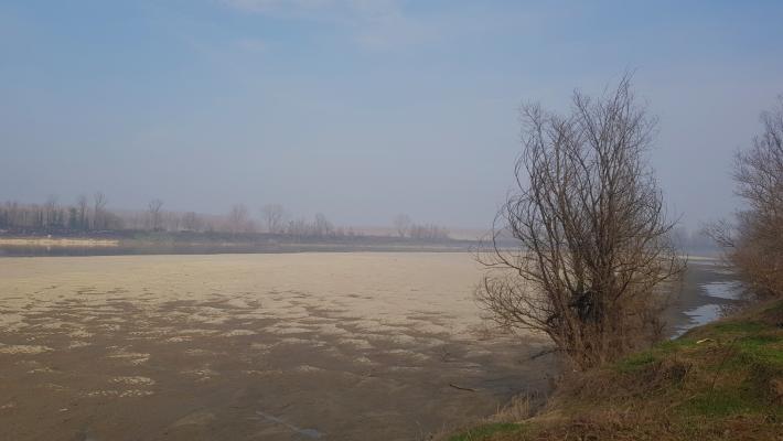 Dopo pochi giorni, il Po è tornato in magra