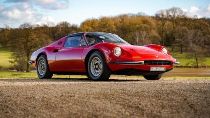 All'asta la Ferrari '72 del manager e mente imprenditoriale dei Led Zeppelin