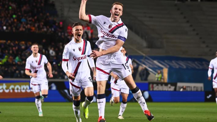 Serie A: il Bologna batte anche l'Atalanta a Bergamo e  ormai sogna la Champions (2-1)