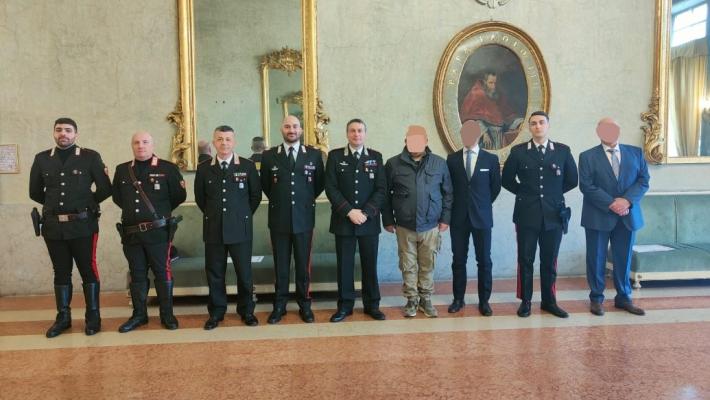Cerimonia di consegna diplomi medaglia Mauriziana e apprezzamenti del Comandante Provinciale 
