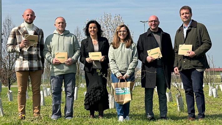 Nasce a Busseto il “Parco della vita”, un polmone verde da 2.054 alberi