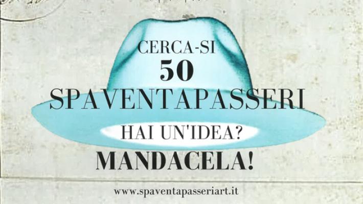 «Spaventapasseri» Locandina d'artista  per la «call»  agli artisti 