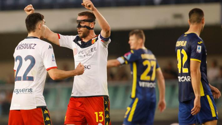 Serie A: il Genoa si impone a casa del Verona (2-1)