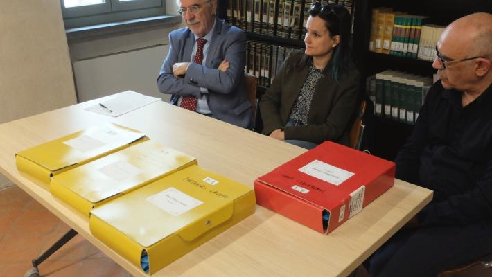  Importante donazione di Valerio Cervetti alla Biblioteca Civica