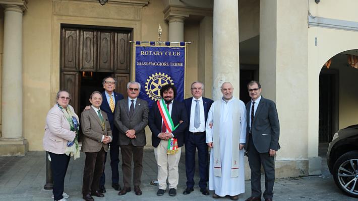 Soragna: presentati i lavori di  restauro della statua di Sant'Antonio