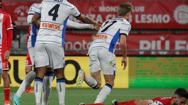 Serie A:  l'Atalanta va a vincere a casa del Monza (2-1)