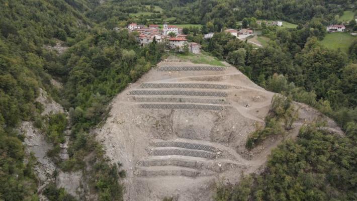 Ripartono i lavori per il consolidamento dell’abitato di Agna 