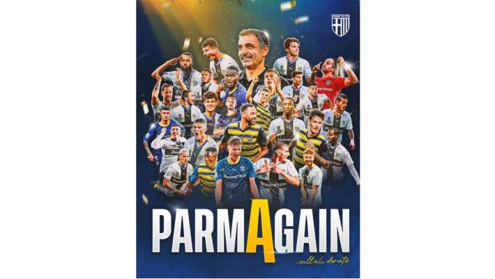 ParmAgain: la quarta promozione in A della storia crociata nel commento del Parma sui social 