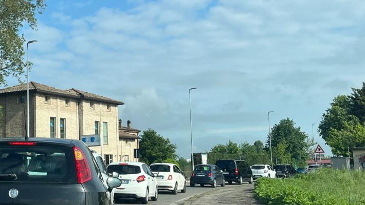Code entrambe le direzioni  Autostrada Fiere di Parma 
