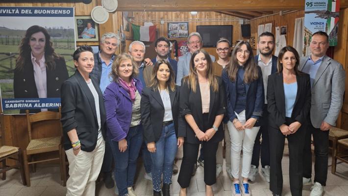 Sabrina Alberini tenta il bis . «Per noi parlano i fatti» 