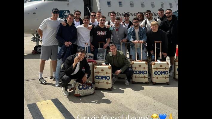 Como in A, Fabregas mantiene la promessa e porta la squadra a Ibiza