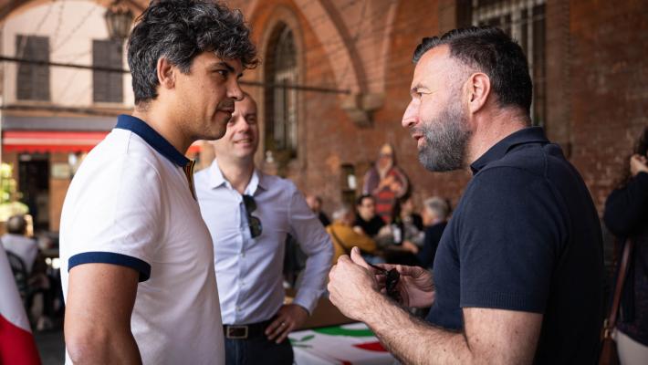 Fidenza: Zan e Corrado: "Questa città ha il giusto spirito europeo"