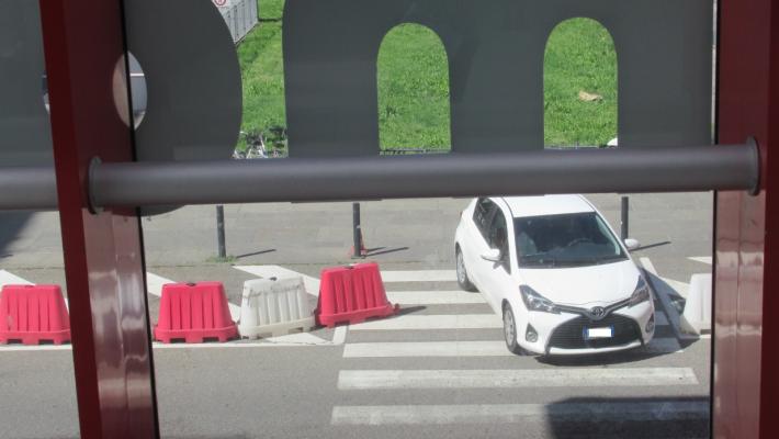 Sosta «creativa» in stazione