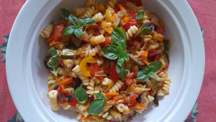 Fusilli all'ortolana, semplice bontà