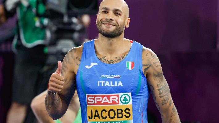 Jacobs oro  e Ali argento: magnifica doppietta nei 100 metri agli europei di Roma