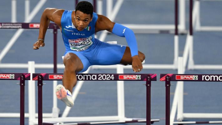 Europei di Roma: Simonelli oro nei 110 ostacoli